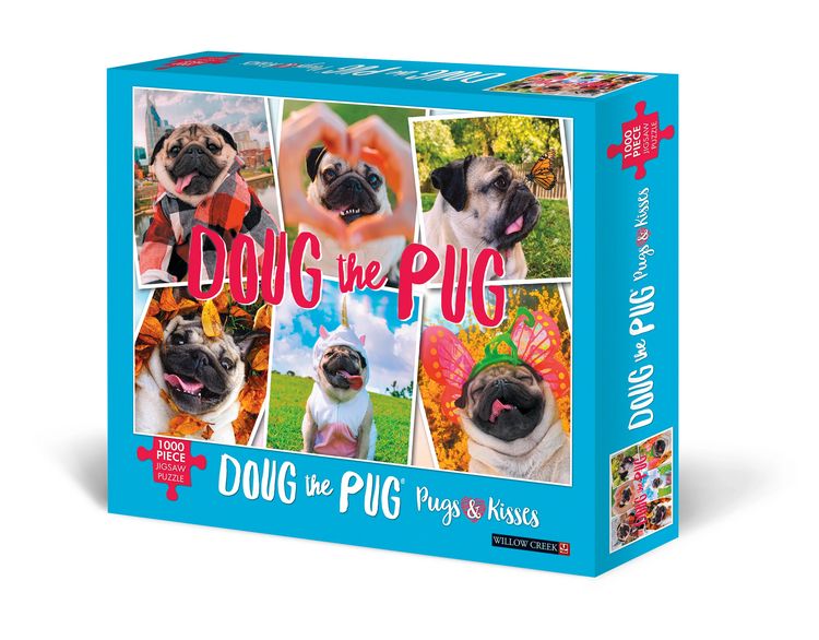 Produktbild: Doug the Pug: Pugs & Kisses 1000-Piece Puzzle