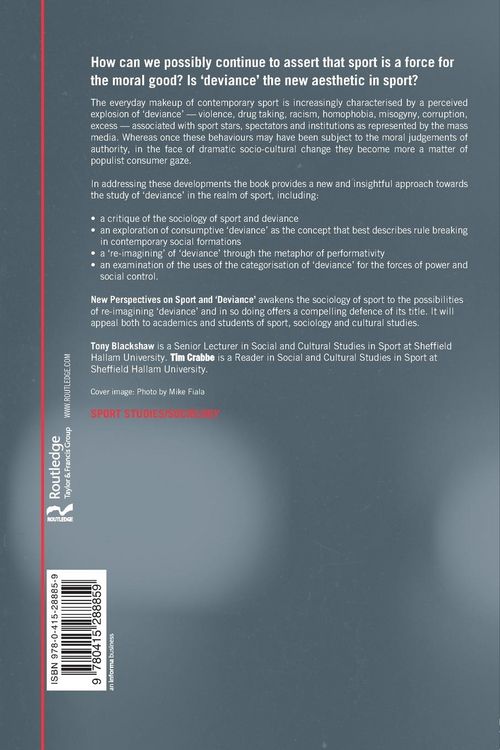 Produktbild: New Perspectives on Sport and 'Deviance'