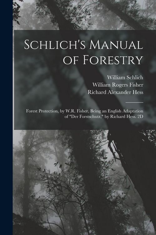 Produktbild: Schlich's Manual of Forestry