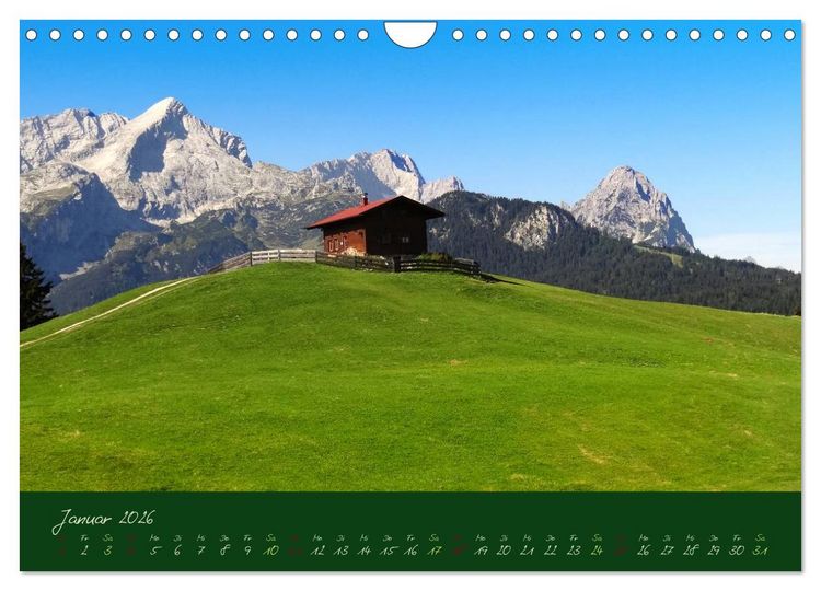 Produktbild: Im Allg&auml;u (Wandkalender 2026 DIN A4 quer), CALVENDO Monatskalender