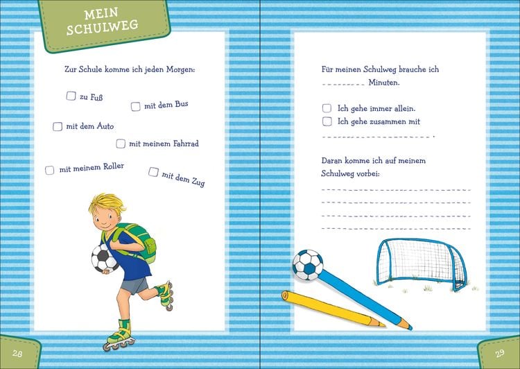Produktbild: Mein erster Schultag - Fußball