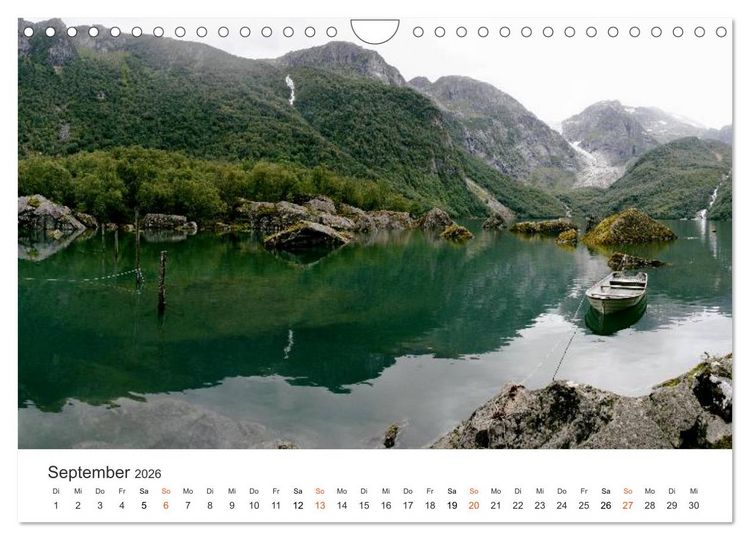 Produktbild: Norwegische Impressionen (Wandkalender 2026 DIN A4 quer), CALVENDO Monatskalender