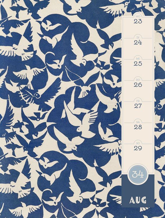 Produktbild: Patterns Wochenplaner Kalender 2027