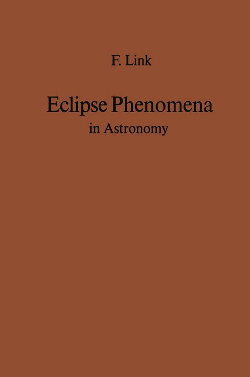 Produktbild: Eclipse Phenomena in Astronomy