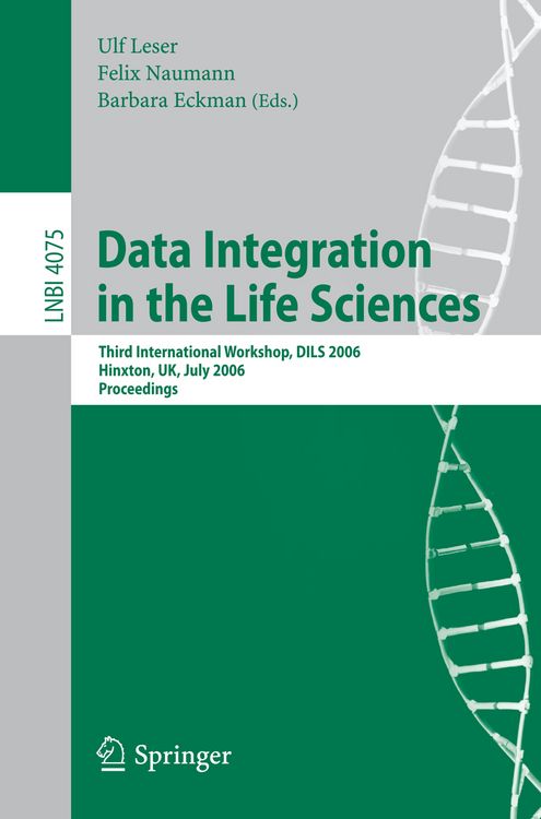 Produktbild: Data Integration in the Life Sciences