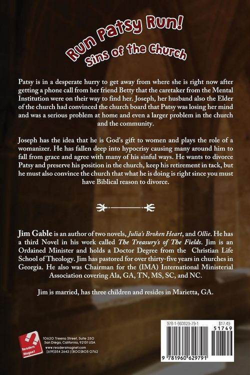 Produktbild: Run Patsy Run! Sins of the Church