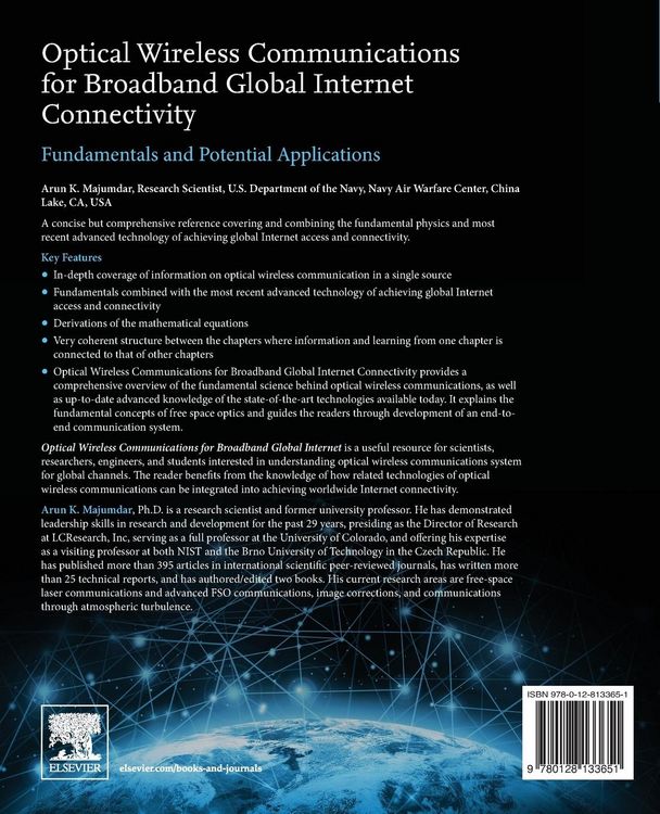 Produktbild: Optical Wireless Communications for Broadband Global Internet Connectivity