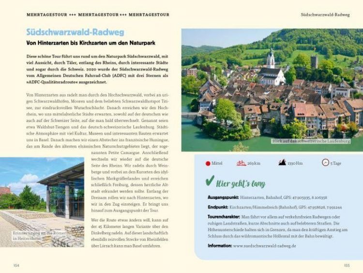 Produktbild: Die Radel-Bucket-List Baden-W&uuml;rttemberg