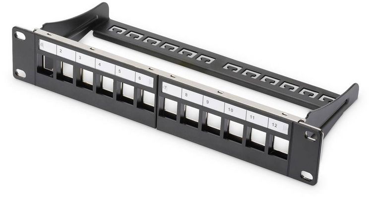 Produktbild: Digitus DN-91420 10 Zoll Patchbox-Rahmen Schwarz (RAL 9005)