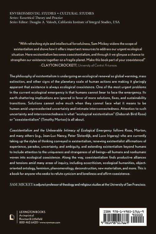Produktbild: Coexistentialism and the Unbearable Intimacy of Ecological Emergency