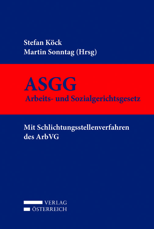 Produktbild: ASGG - Arbeits- und Sozialgerichtsgesetz