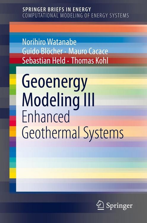 Produktbild: Geoenergy Modeling III