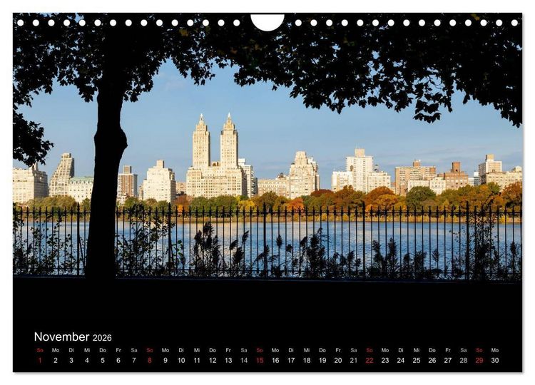 Produktbild: Perspektiven einer Weltstadt - New York (Wandkalender 2026 DIN A4 quer), CALVENDO Monatskalender