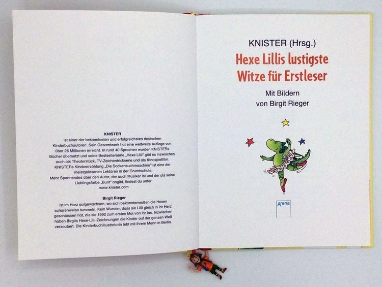Produktbild: Hexe Lillis lustigste Witze f&uuml;r Erstleser