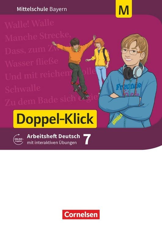 Produktbild: Doppel-Klick - Das Sprach- und Lesebuch - Mittelschule Bayern - 7. Jahrgangsstufe