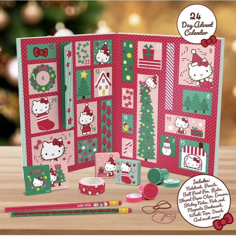 Produktbild: Hello Kitty Stationery 24 Day Advent Calendar