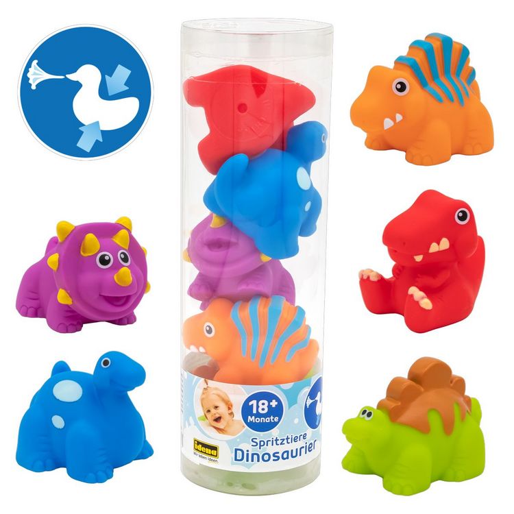 Produktbild: Idena Set Spritztiere Dinosaurier 5teilig
