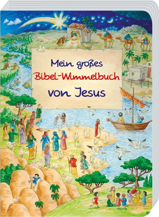 Produktbild: Mein gro&szlig;es Bibel-Wimmelbuch von Jesus