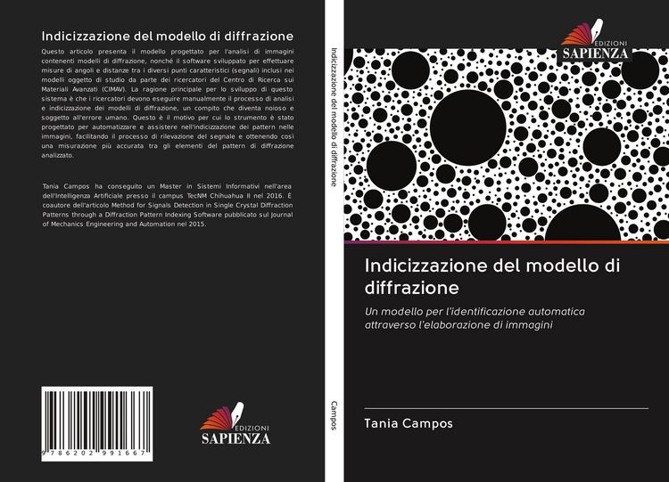 Produktbild: Indicizzazione del modello di diffrazione