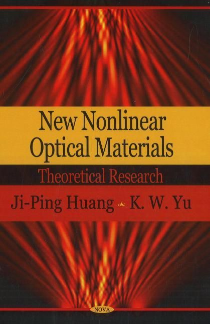 Produktbild: Huang, J: New Nonlinear Optical Materials