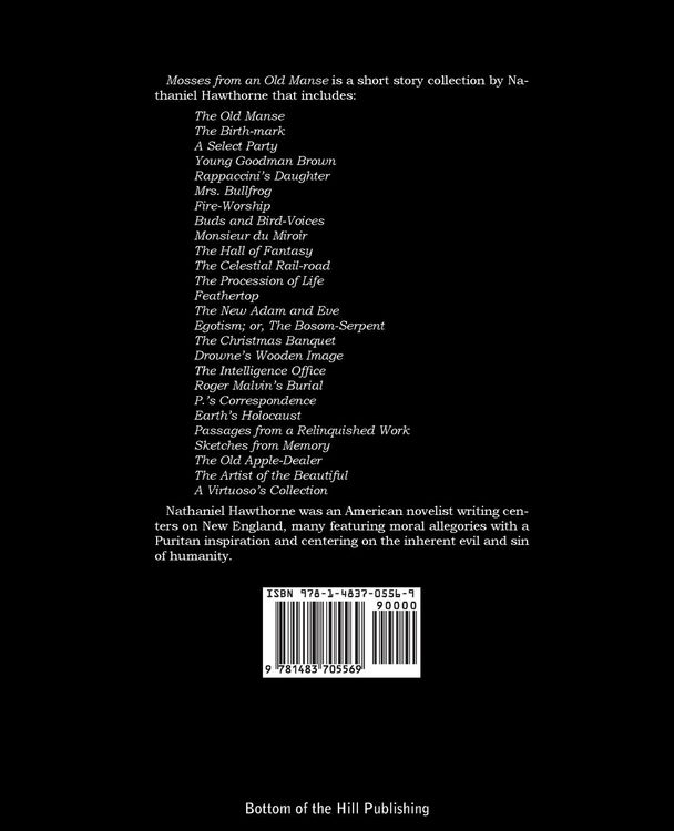 Produktbild: Mosses from an Old Manse and Other Stories