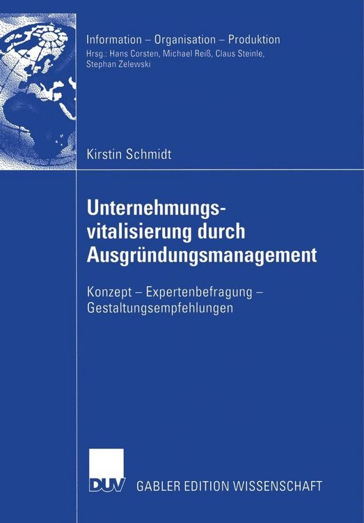 Produktbild: Unternehmungsvitalisierung durch Ausgründungsmanagement