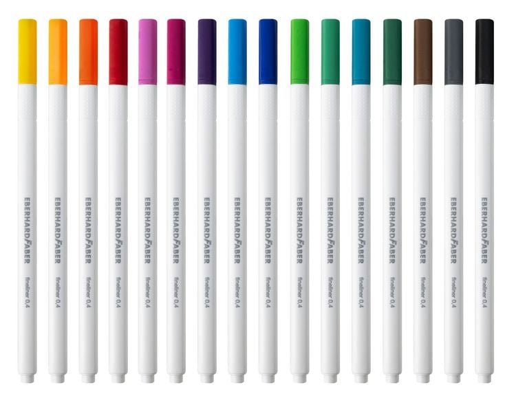 Produktbild: EBERHARD FABER Fineliner 16 St&uuml;ck Kartonetui