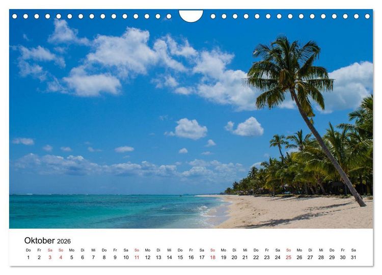 Produktbild: Mauritius - Wanderimpressionen von Rolf Dietz (Wandkalender 2026 DIN A4 quer), CALVENDO Monatskalender