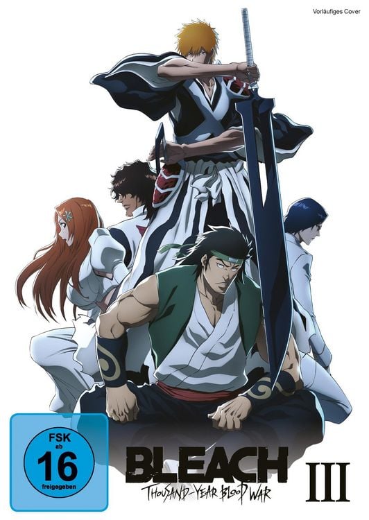 Produktbild: BLEACH - Thousand-Year Blood War: Die komplette dritte Staffel [2 DVDs]