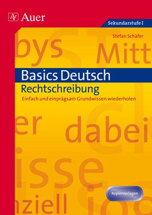 Produktbild: Basics Deutsch: Rechtschreibung