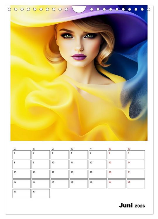 Produktbild: Hinrei&szlig;ende Portraits (Wandkalender 2026 DIN A4 hoch), CALVENDO Monatskalender