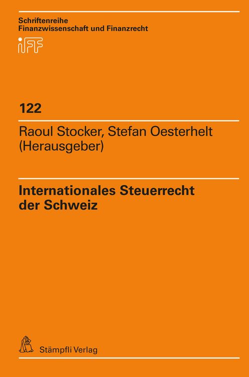 Produktbild: Internationales Steuerrecht der Schweiz
