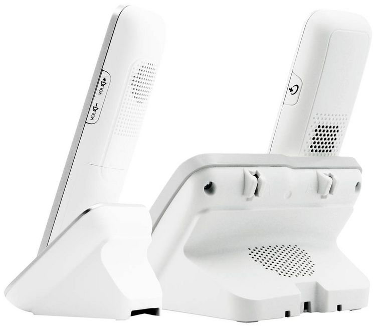 Produktbild: Geemarc Mobility Pack Foto Schnurloses Telefon analog Anrufbeantworter, Foto-Tasten, Freisprechen, f&uuml;r H&ouml;rger&auml;te kompatibel Wei&szlig;