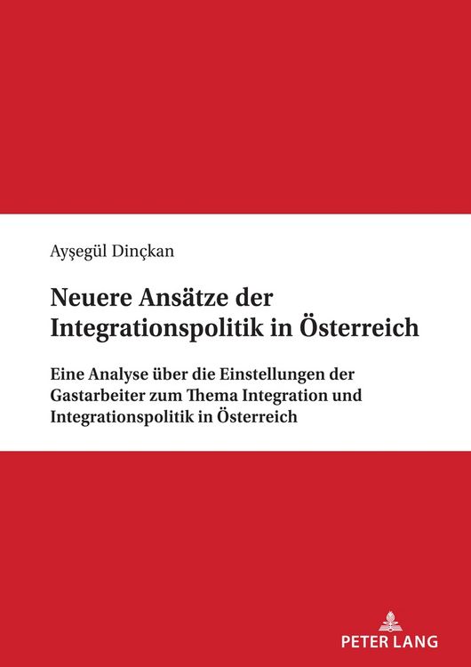 Produktbild: Neuere Ans&auml;tze der Integrationspolitik in &Ouml;sterreich