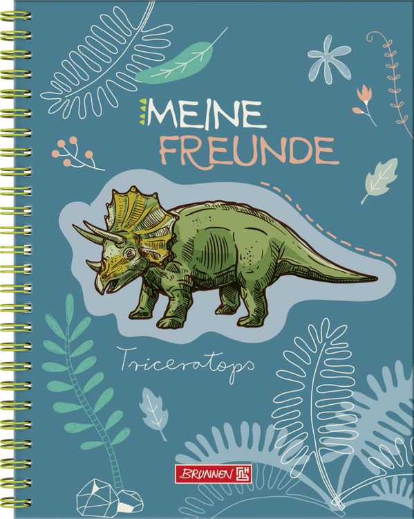 Produktbild: Brunnen Freundebuch Dinosaurier