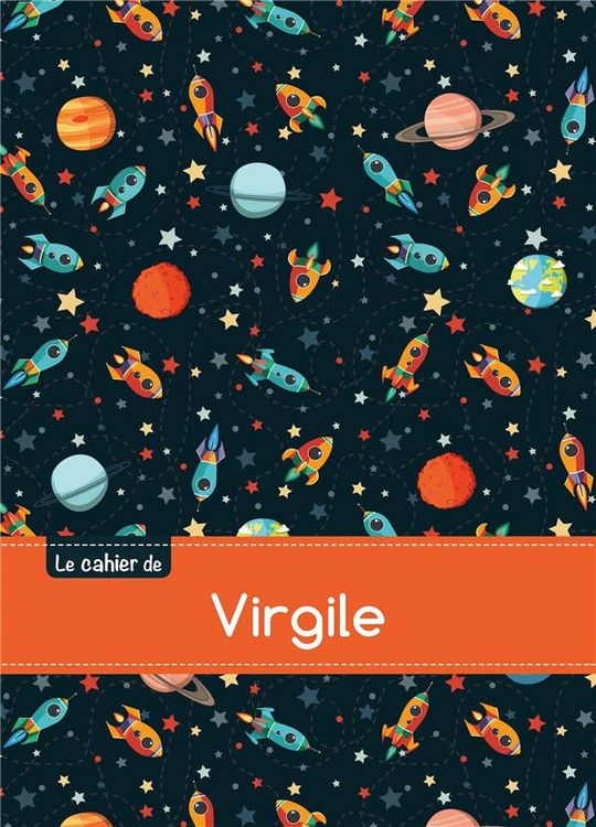 Produktbild: Cahier virgile blanc,96p,a5 espace
