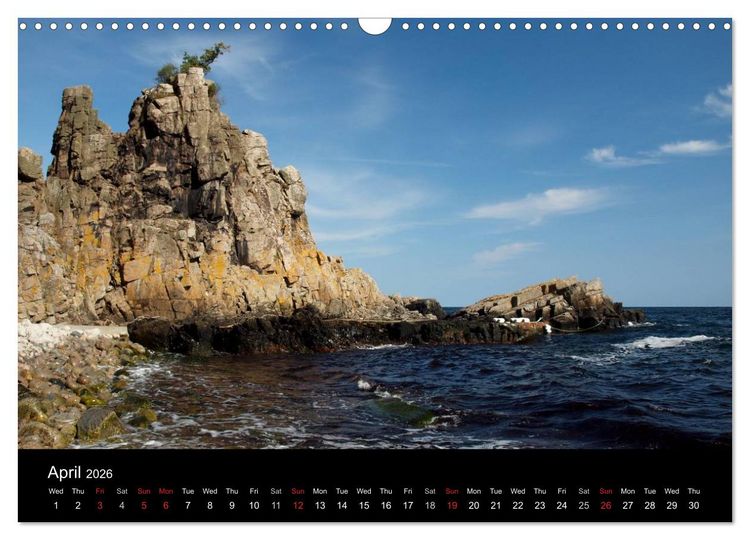 Produktbild: Bornholm - Denmark (Wall Calendar 2026 DIN A3 landscape), CALVENDO 12 Month Wall Calendar