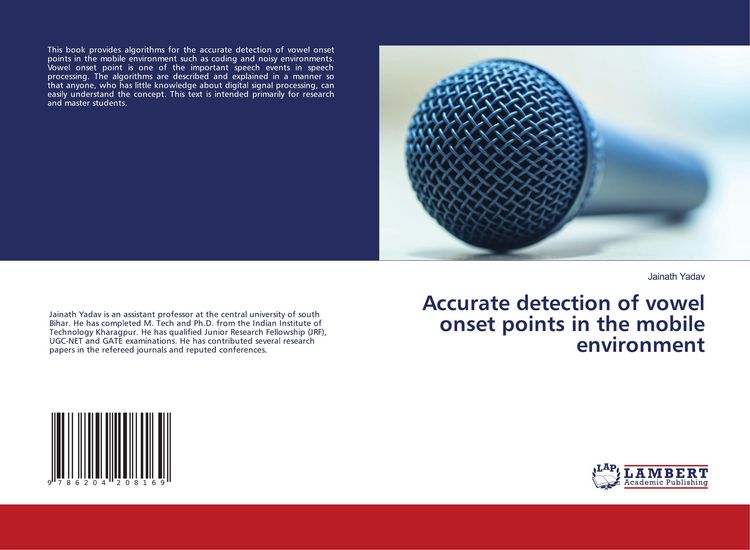 Produktbild: Accurate detection of vowel onset points in the mobile environment