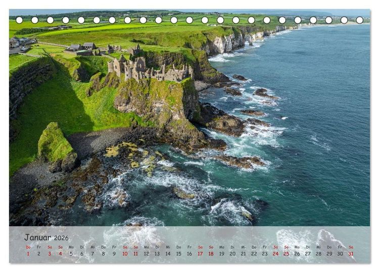 Produktbild: Irland - eine wundersch&ouml;ne Insel (Tischkalender 2026 DIN A5 quer), CALVENDO Monatskalender