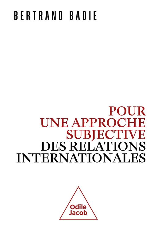 Produktbild: Pour une approche subjective des relations internationales