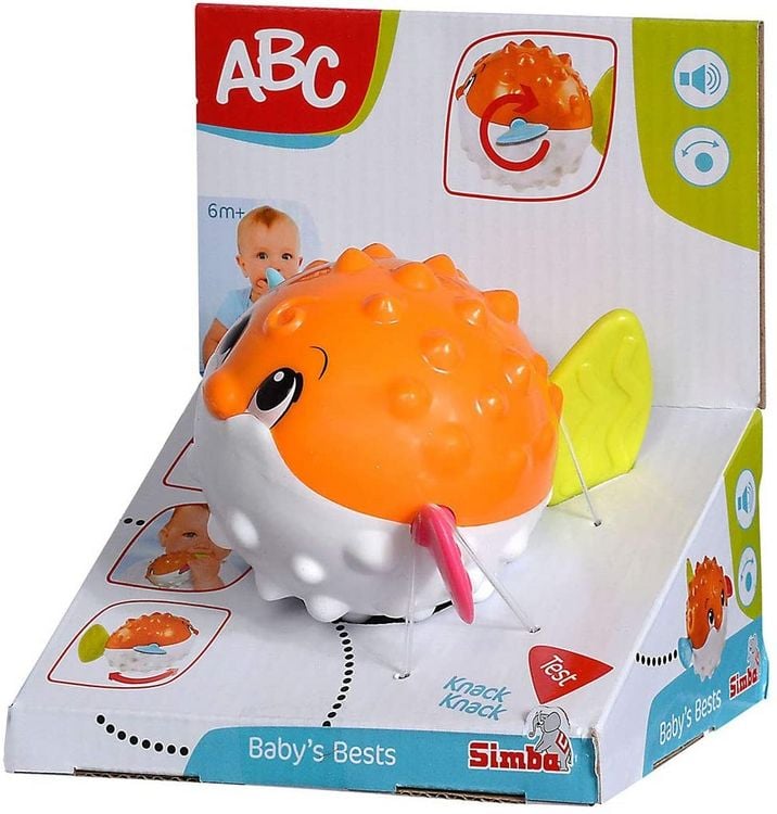 Produktbild: Simba 104010003 - ABC bunter Tastfisch, Fisch