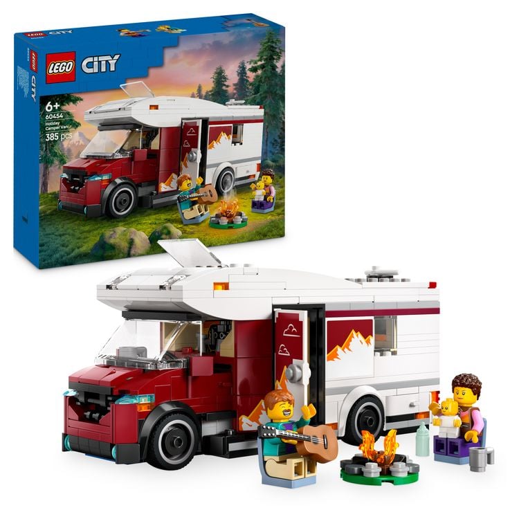 Produktbild: LEGO City Abenteuer-Wohnmobil - Camping Spielzeug f&uuml;r Kinder 60454