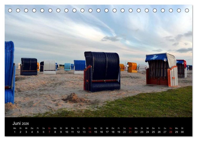 Produktbild: Ostfriesland verzaubert! (Tischkalender 2026 DIN A5 quer), CALVENDO Monatskalender