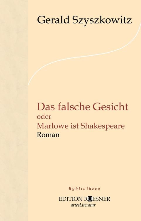 Produktbild: Das falsche Gesicht oder Marlowe ist Shakespeare