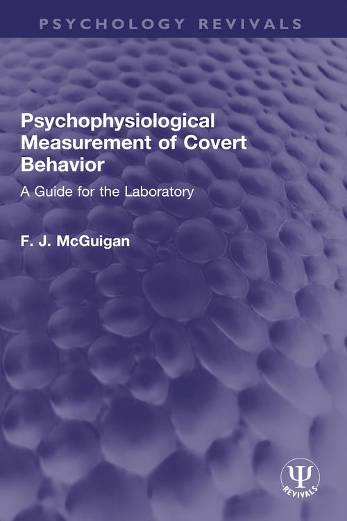 Produktbild: Psychophysiological Measurement of Covert Behavior