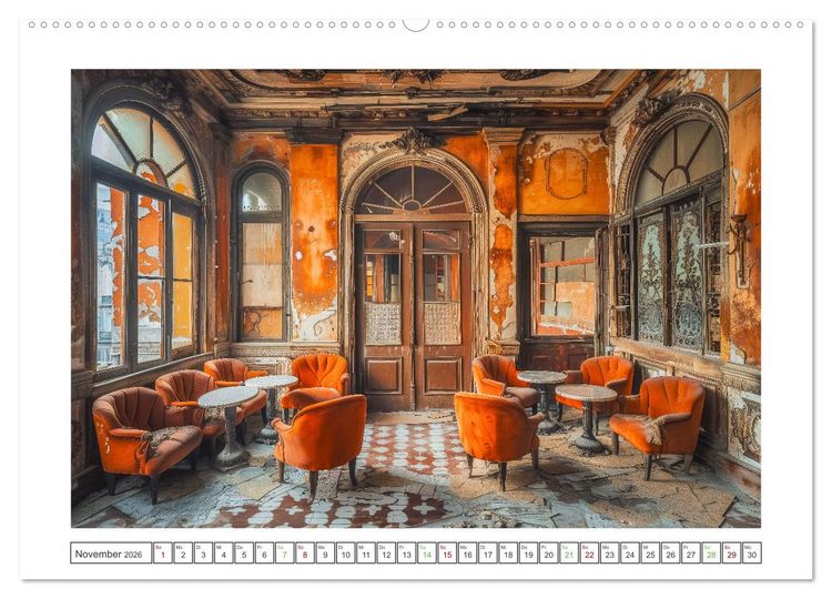 Produktbild: Verborgene Sch&ouml;nheiten (hochwertiger Premium Wandkalender 2026 DIN A2 quer), Kunstdruck in Hochglanz
