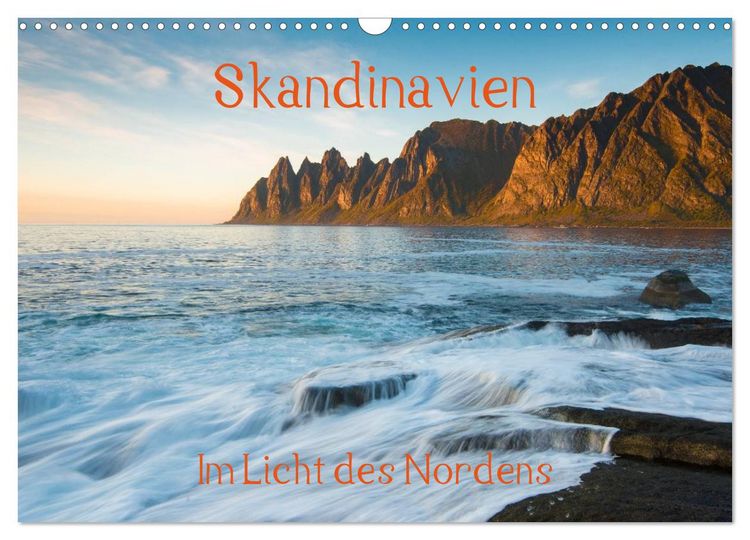 Produktbild: Skandinavien - Im Licht des Nordens (Wandkalender 2026 DIN A3 quer), CALVENDO Monatskalender