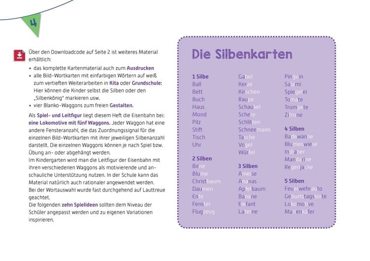 Produktbild: Silben begreifen mit der Erz&auml;hlschiene. Erz&auml;hlschienen-Figurenset