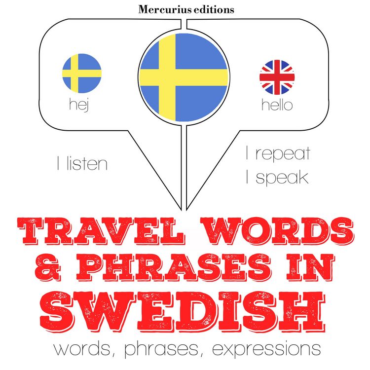 Produktbild: Travel words and phrases in Swedish