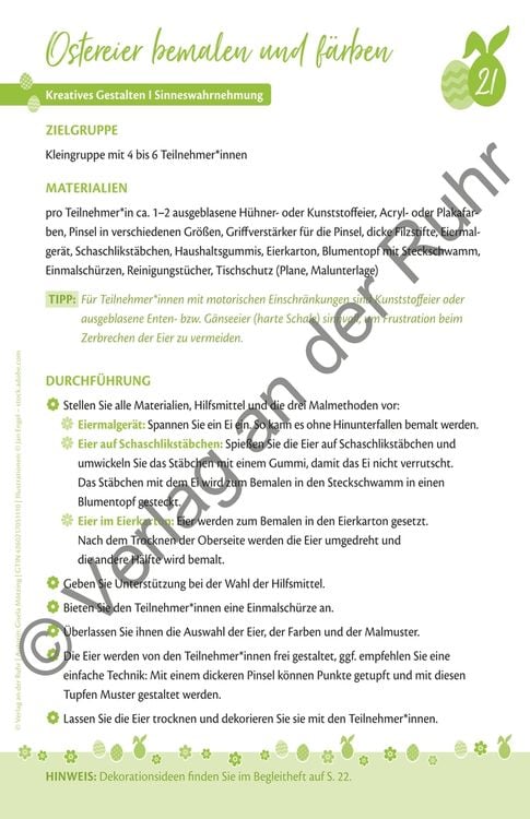 Produktbild: Unser Fr&uuml;hlingskalender f&uuml;r die Seniorenbetreuung